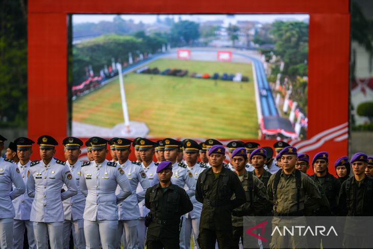 Upacara HUT RI tingkat Provinsi Jawa Barat