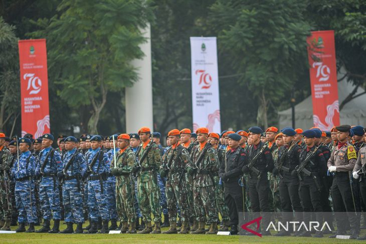 Upacara HUT RI tingkat Provinsi Jawa Barat