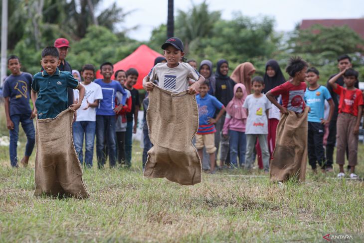 Perlombaan HUT ke-79 Kemerdekaan RI di Aceh