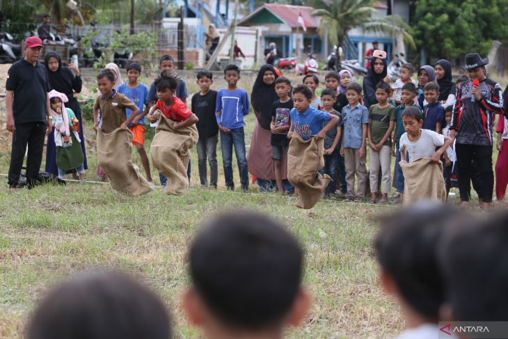 Perlombaan HUT ke-79 Kemerdekaan RI di Aceh