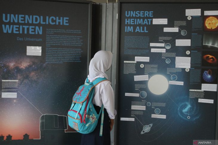 Pameran sains Goethe Institut di Malang