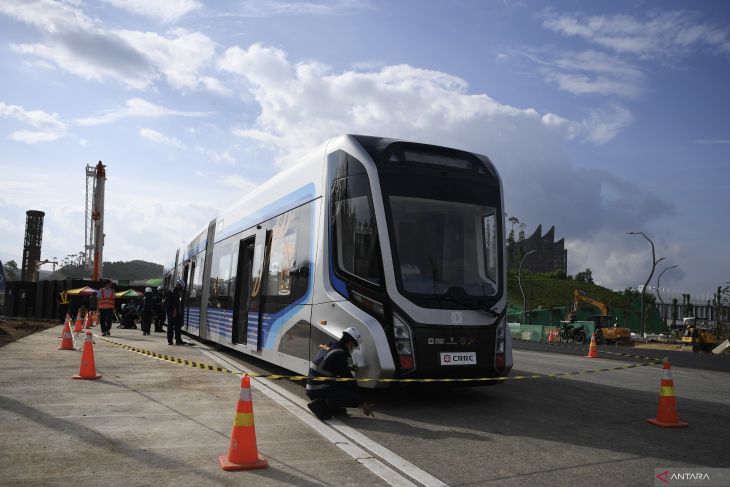 Kereta Otonom tiba di IKN