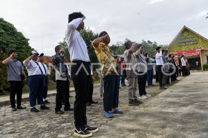 Warga Sepaku laksanakan upacara HUT Ke-79 RI