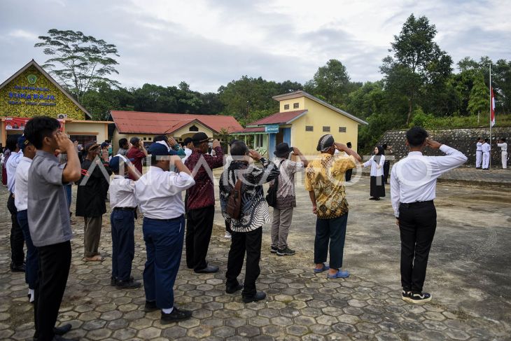 Warga Sepaku laksanakan upacara HUT Ke-79 RI