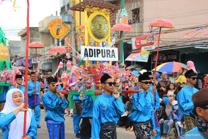 Semarak Karnaval HUT Ke-79 RI di Bangka Selatan