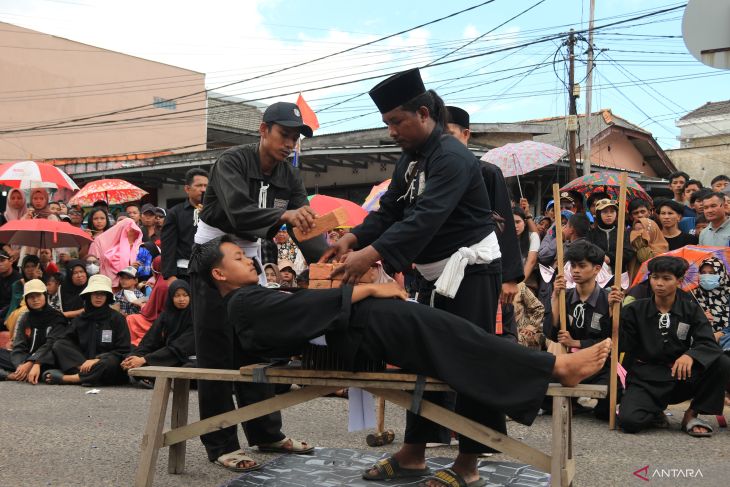 Semarak Karnaval HUT Ke-79 RI di Bangka Selatan