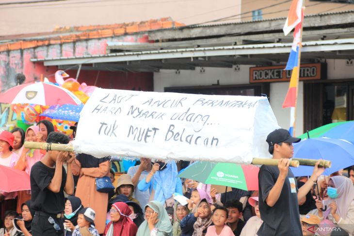 Semarak Karnaval HUT Ke-79 RI di Bangka Selatan