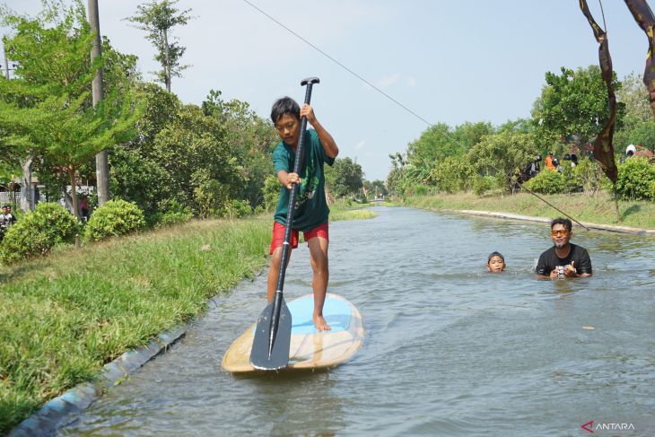 Pengenalan olahraga paddling di Tulungagung