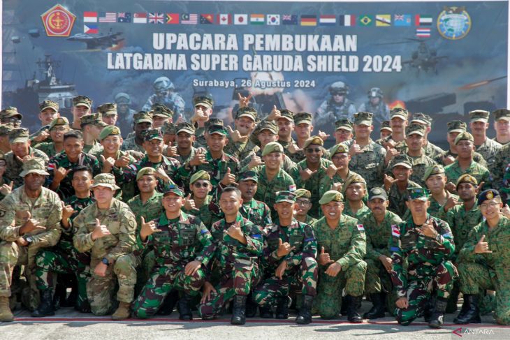 Pembukaan Latihan Gabungan Super Garuda Shield 2024