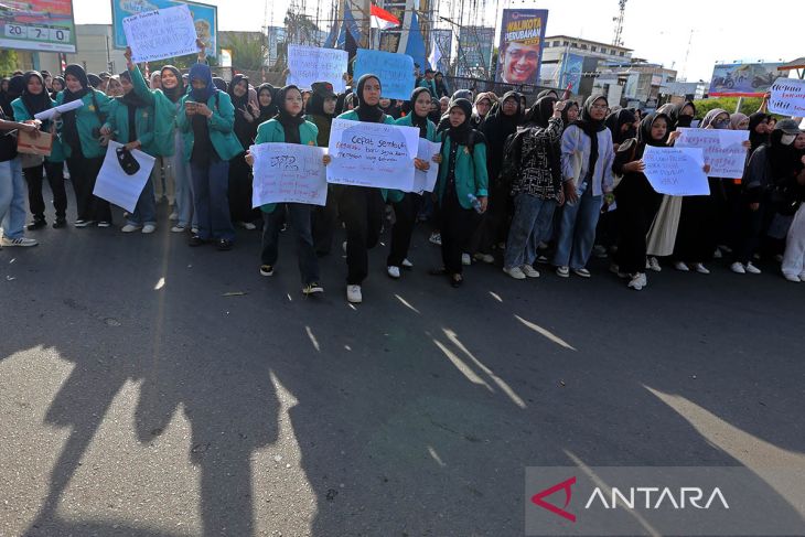 FOTO - Aksi mahasiswa menjaga marwah konstitusi di Aceh