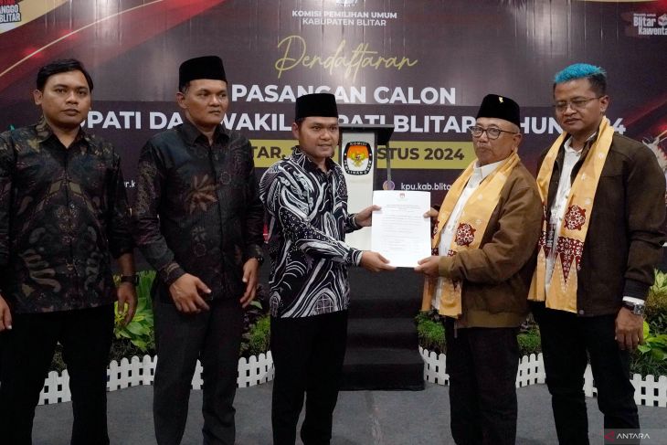 Pendaftaran Bakal Calon Bupati Blitar 