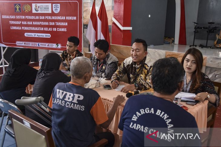 Bantuan hukum gratis bagi warga binaan di Ciamis