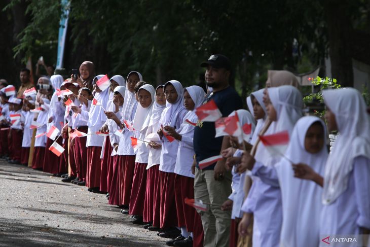 Kirab api PON XXI Aceh-Sumut di Sabang