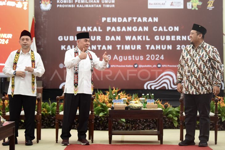 Pendaftaran bakal calon Gubernur-Wakil Gubernur Kalimantan Timur