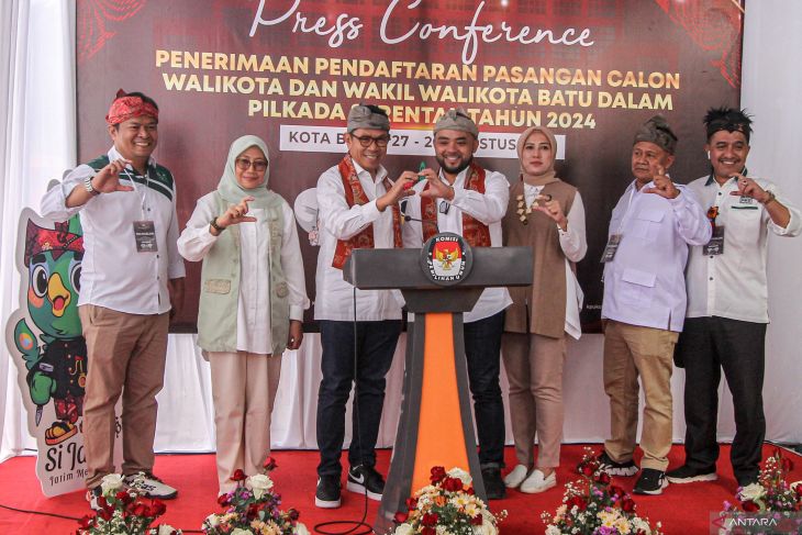 Pendaftaran bakal calon Wali Kota Batu