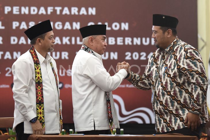 Pendaftaran bakal calon Gubernur-Wakil Gubernur Kalimantan Timur