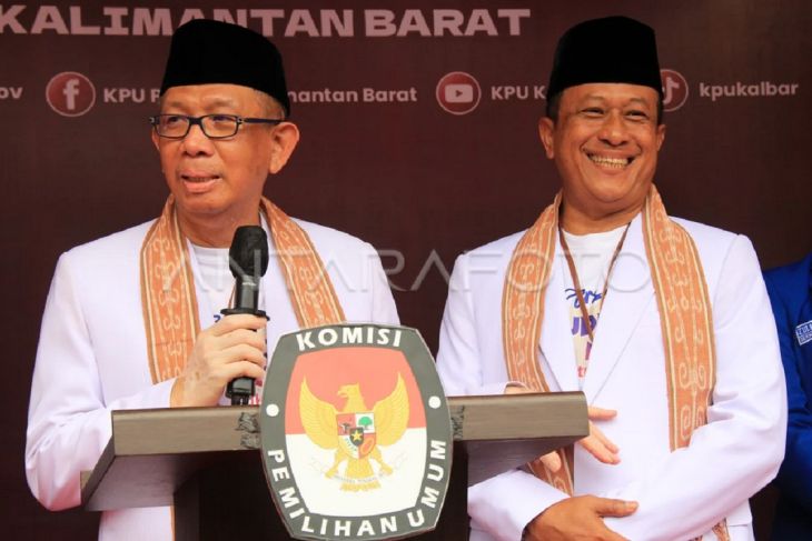 Pendaftaran Bakal Paslon Gubernur Kalbar