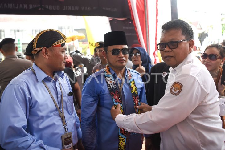 Rudy Mas'ud- Seno Aji daftar Pilkada Kaltim 2024