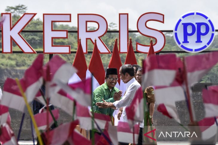 Presiden resmikan Bendungan Leuwikeris di Tasikmalaya