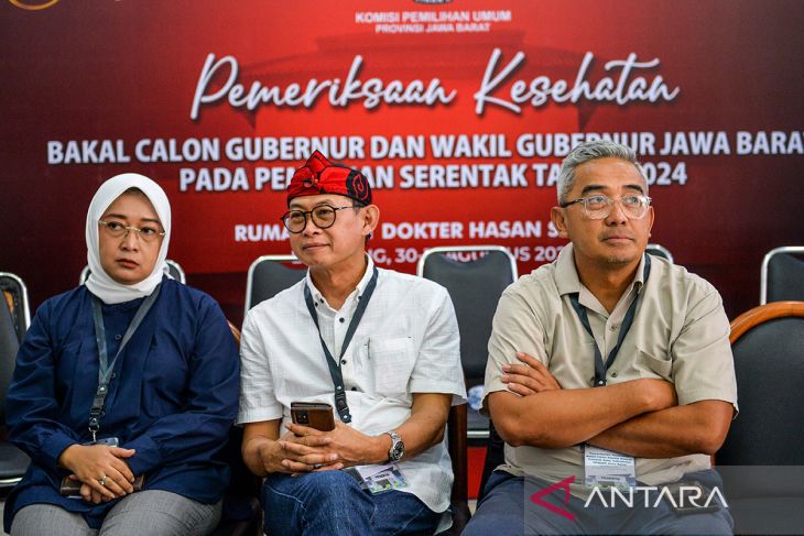 Pemeriksaan kesehatan bakal calon Wali Kota dan Wakil Wali Kota