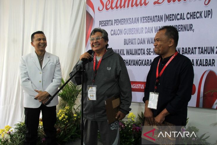 Pemeriksaan Kesehatan Bakal Calon Bupati Mempawah