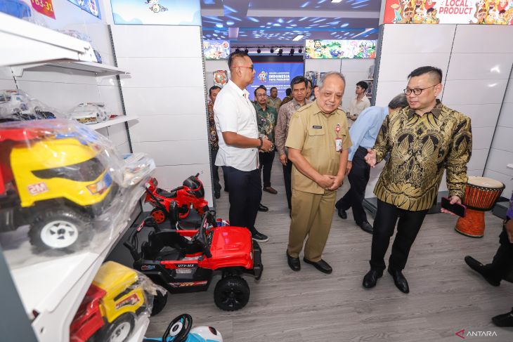 Pembukaan pameran Indonesia Toys Paradise