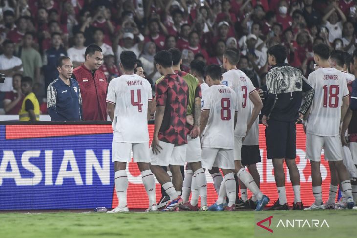 Timnas Indonesia bermain imbang lawan Australia