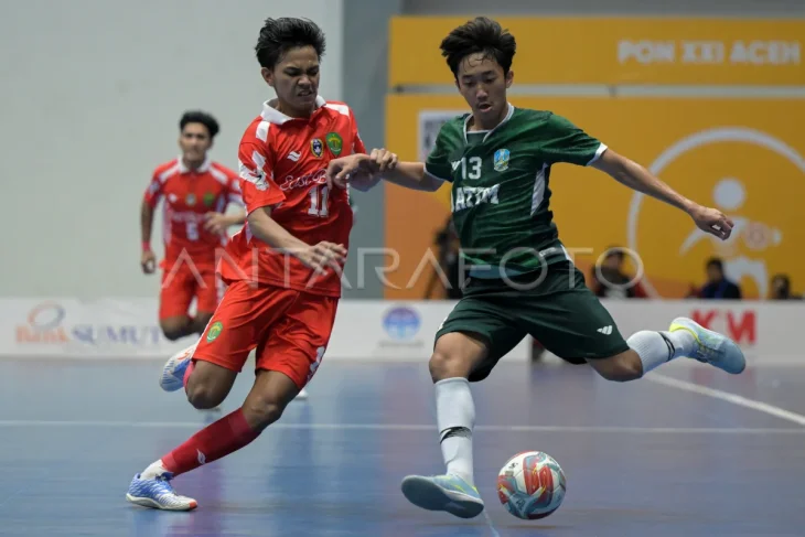 PON XXI Aceh-Sumut: Futsal putra Kaltim raih medali emas