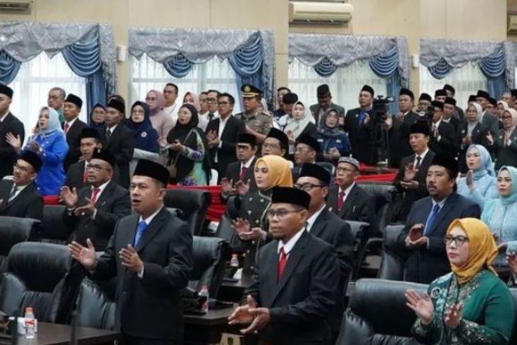 ADV- Pelantikan anggota DPRD Kota Banjarmasin periode 2024-2029