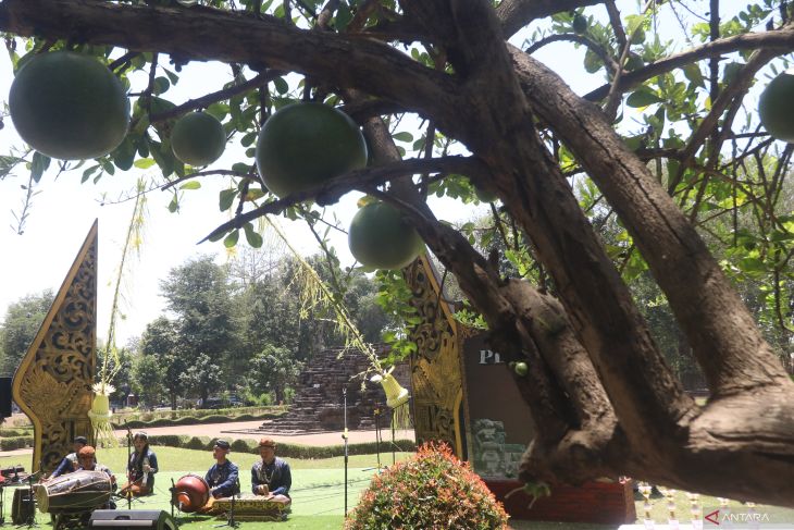 Festival musik perkusi di candi Tegowangi Kediri