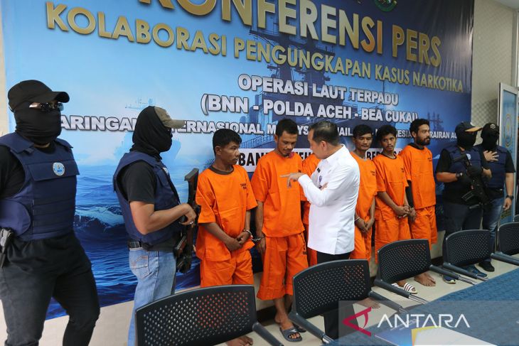 FOTO - BNN gagalkan peredaran narkotika jaringan Thailand dan Malaysia