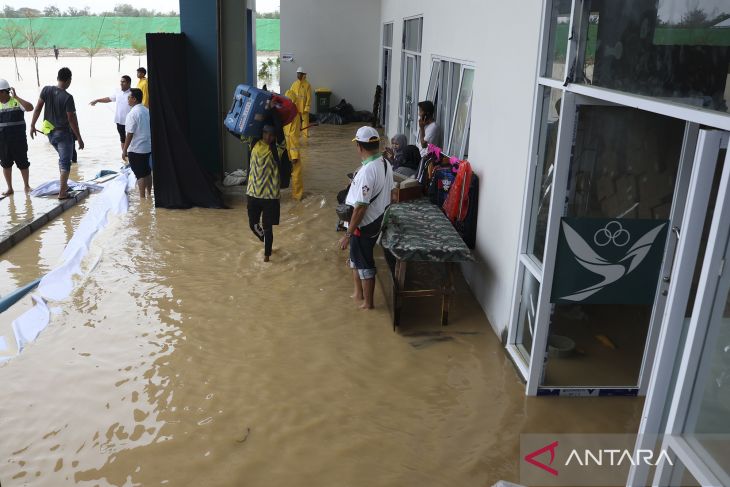 PON XXI Aceh-Sumut: Venue menembak tergenang air