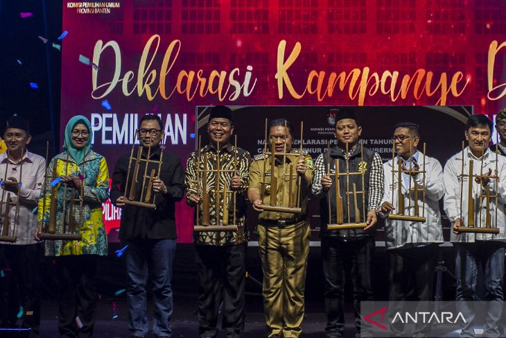 Deklarasi kampanye damai pemilihan Gubernur dan Wakil Gubernur Banten