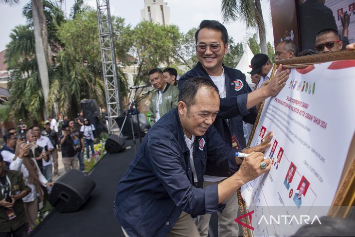 Deklarasi kampanye damai di Kota Cimahi