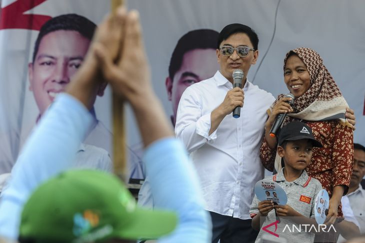 Kampanye Cagub Banten Andra-Dimyati di Lebak