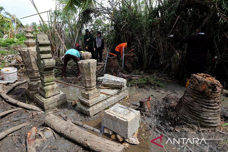 FOTO - Penyelamatan benda bersejarah peninggalan Kerajaan Aceh Darussalam