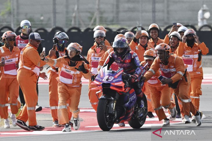 Jorge Martin juara MotoGP Mandalika