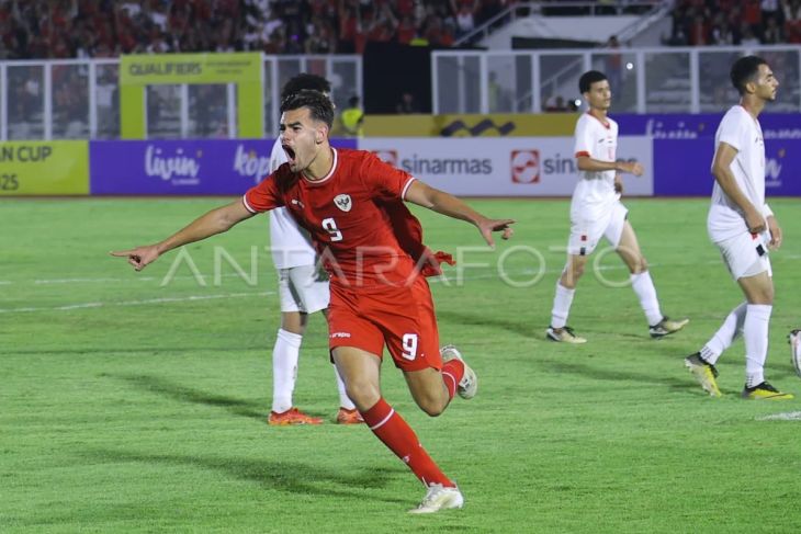 Indonesia lolos putaran final Piala Asia U-20