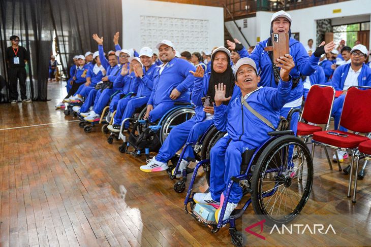 Pelepasan kontingen Peparnas Jawa Barat