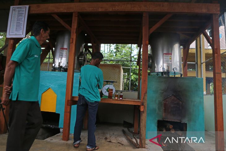 FOTO - Pengembangan ekosistem keuangan inklusi di sentra nilam