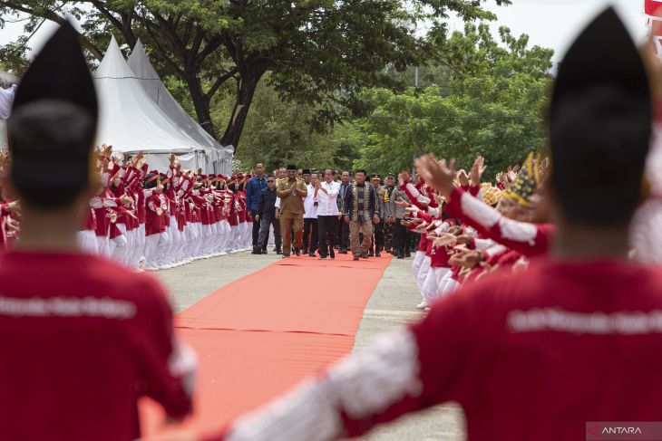 Presiden Joko Widodo resmikan gedung AMANAH