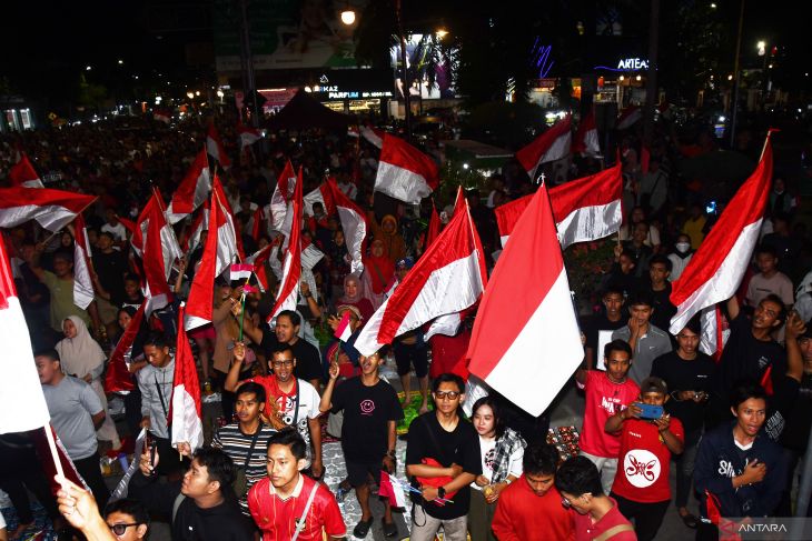 Nonton bareng Timnas Indonesia di Madiun