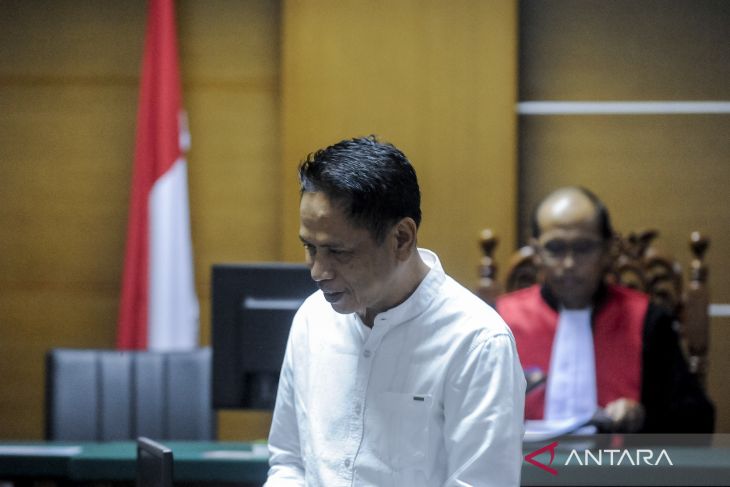 Sidang eksepsi kasus korupsi mantan Kadispora Kota Serang