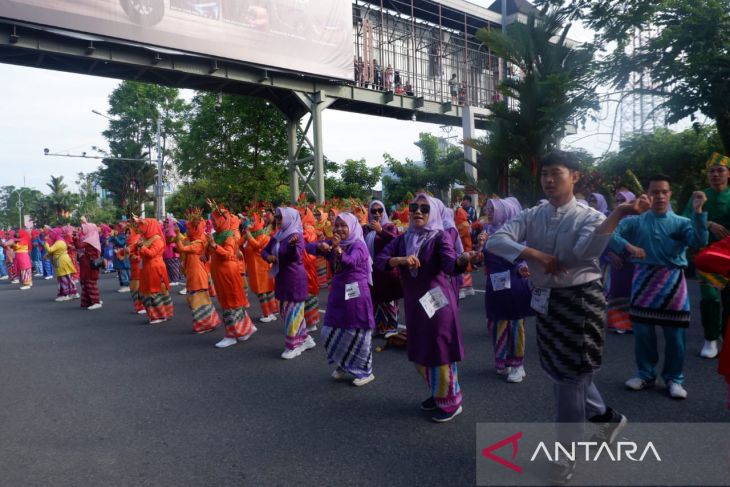 HUT ke-253 Kota Pontianak adakan bertari jepin masal