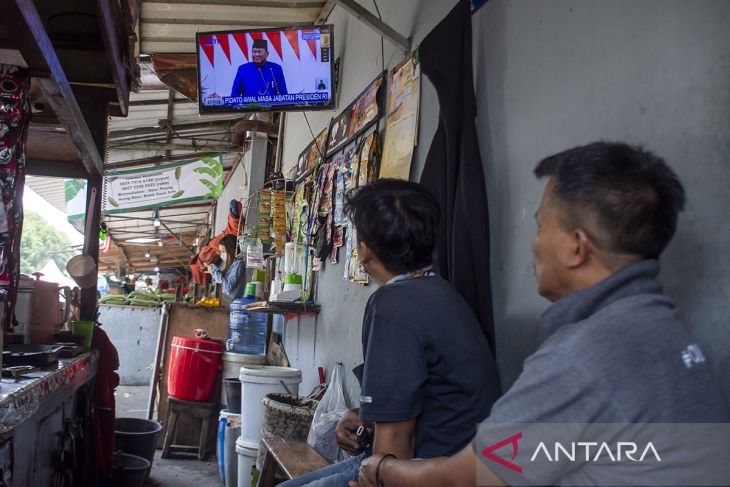 Nonton bareng pelantikan Presiden dan Wakil Presiden 2024-2029