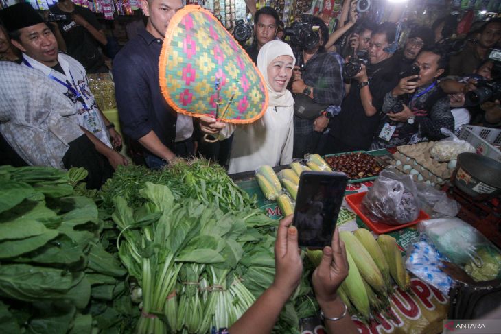 Safari politik Khofifah di Sidoarjo