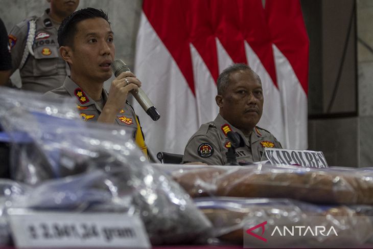 Pengungkapan kasus narkotika di Kota Cilegon