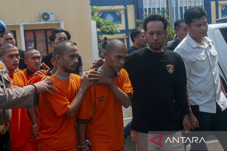 Pengungkapan kasus sindikat curanmor di Banten