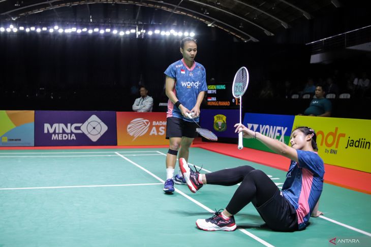 Munggaran/Ramadhani gagal melaju ke final Indonesia International Challenge 2024