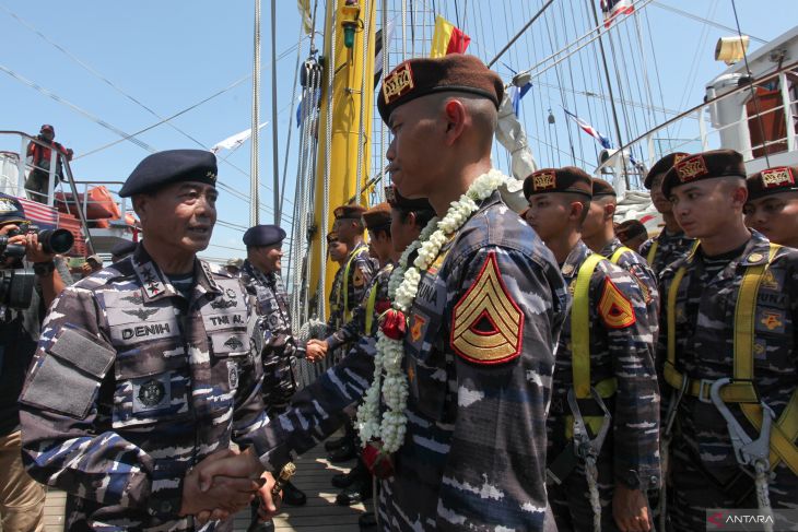 KRI Bima Suci kembali ke tanah air